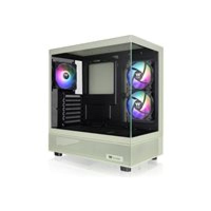 THERMALTAKE View 270 Plus TG ARGB Mid Tower E-ATX Gehäuse Sichtfenster grün