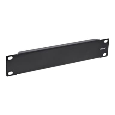INLINE 10″ Blindplatte, 1HE, RAL 9005 schwarz