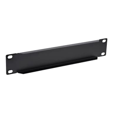 INLINE 10″ Blindplatte, 1HE, RAL 9005 schwarz
