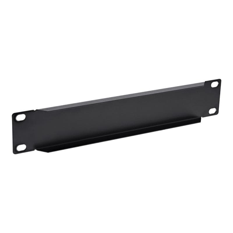 INLINE 10″ Blindplatte, 1HE, RAL 9005 schwarz