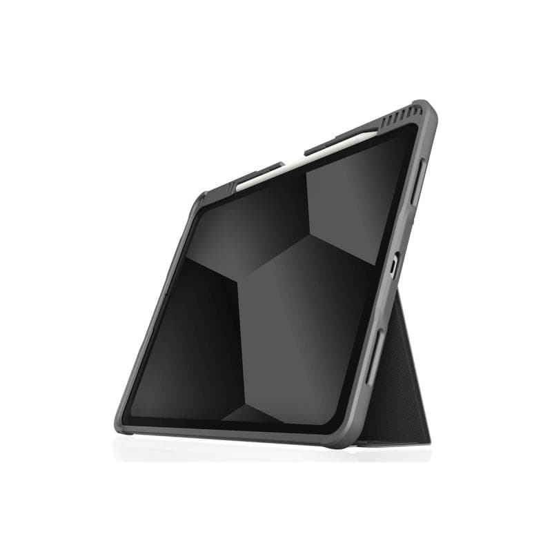 STM GOODS Dux Plus Case für Apple iPad Air 13 Zoll (M2/2024; M3/2025) schwarz/transparent