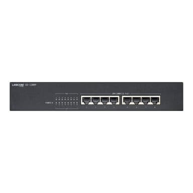 LANCOM Switch GS-1208P 8port POE GBE lüfterlos
