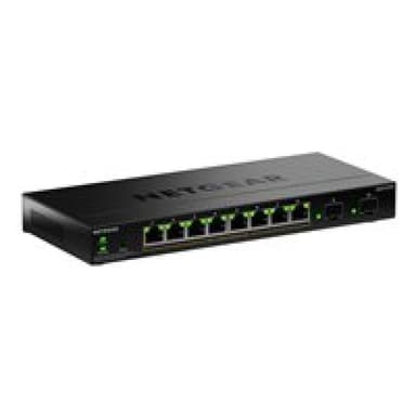 NETGEAR S350 Series 8-Port Gigabit Ethernet PoE+ Smart Managed Essentials Switch