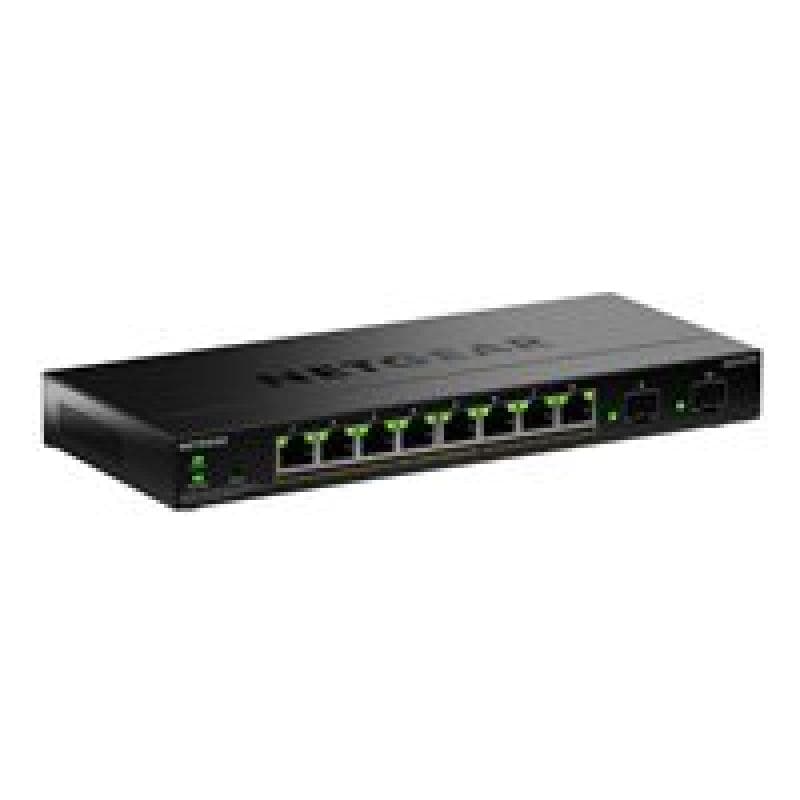 NETGEAR S350 Series 8-Port Gigabit Ethernet PoE+ Smart Managed Essentials Switch