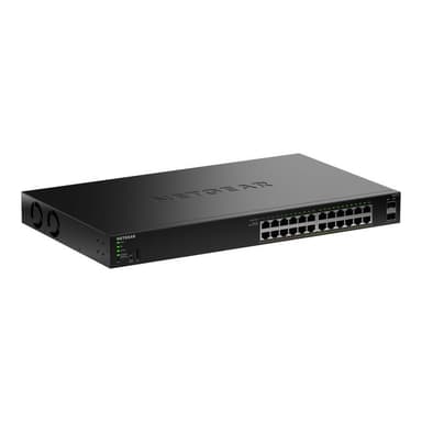 NETGEAR S350 Series 24-Port Gigabit Ethernet PoE+ Smart Managed Essentials Switch