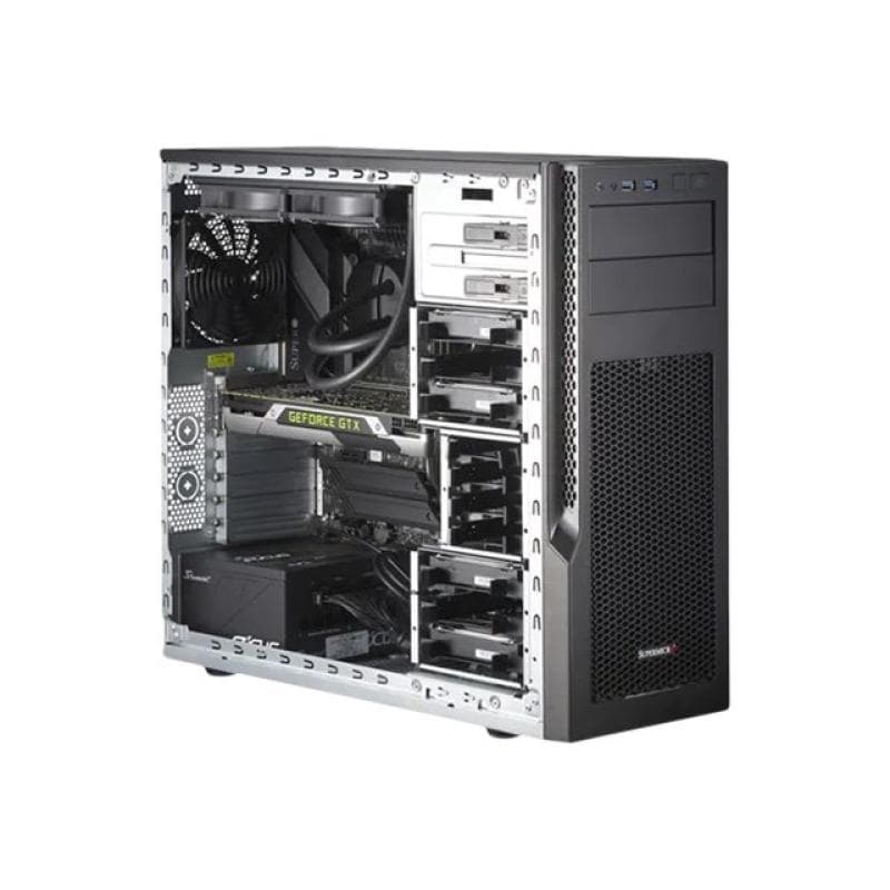 SUPERMICRO Barebone SuperServer Midi-Tower Single Sockel 1200 SYS-530AD-I