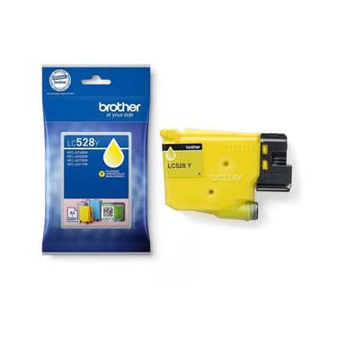 BROTHER LC528Y Yellow Ink Cartridge e Single Pac