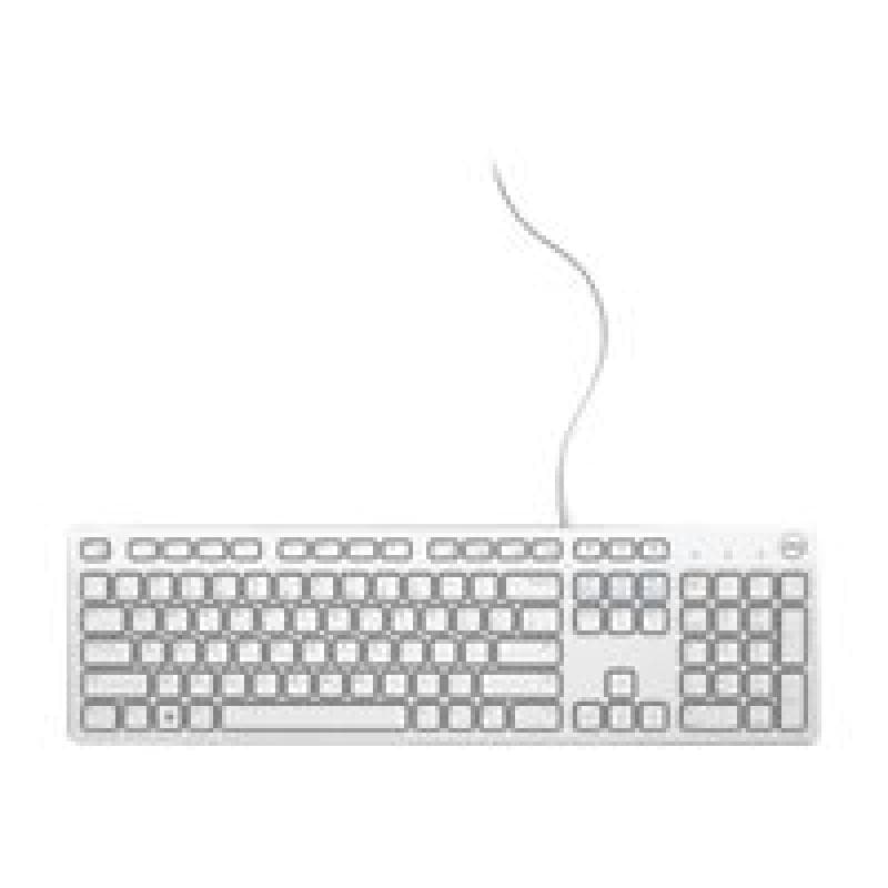 DELL Wired Keyboard - KB216 - German (QWERTZ) - White