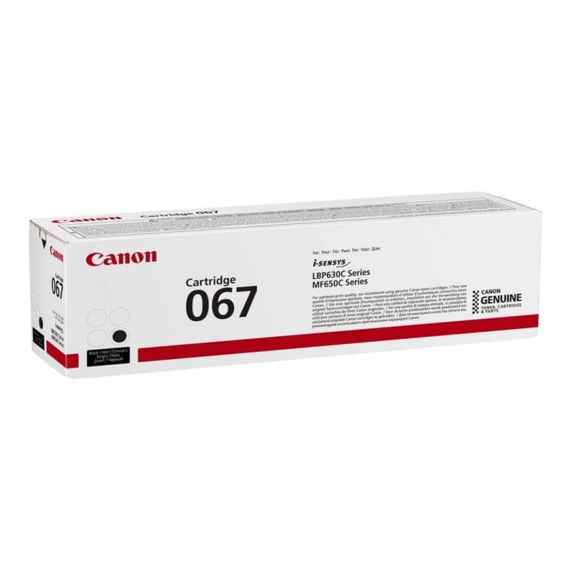 CANON Toner Canon 067 BK CRG black 1350 Seiten