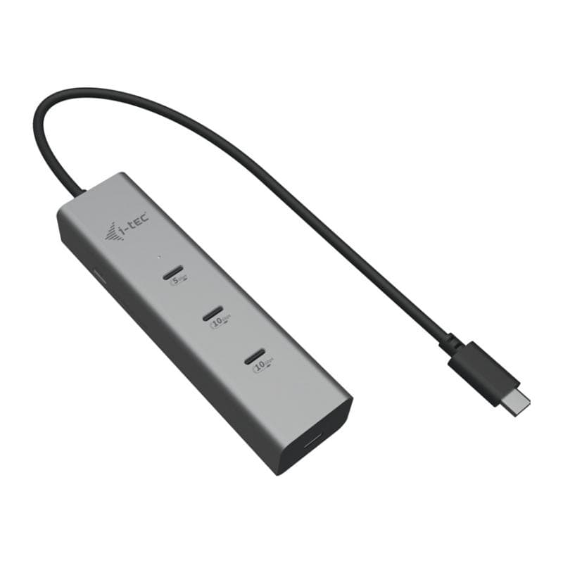 I-TEC USB-C Charging Metal HUB 5port with USB-C video 8K 1xUSB-C video/Data 1xUSB-C PD/Data 1xUSB-C