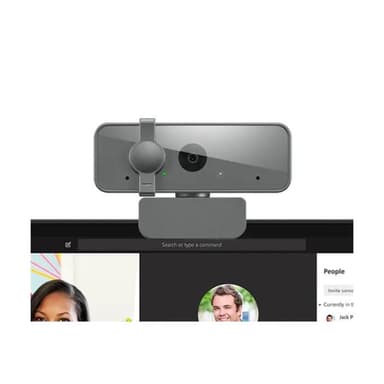 LENOVO Select Full HD-Webcam 1920 x 1080 Pixel Klemm-Halterung, Mikrofon