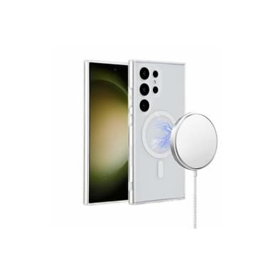 ESTUFF INFINITE (GRS) OSLO S24 Ultra Galaxy Clear Magnetic Cover.