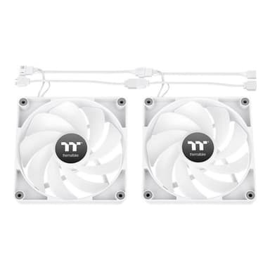 THERMALTAKE CT120 Reverse ARGB Sync White 2 Pack Gehäuselüfter