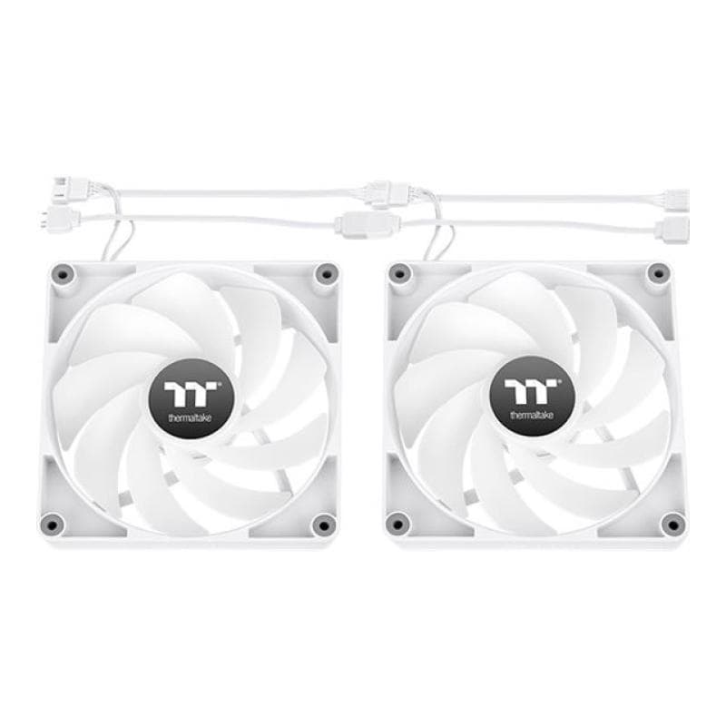 THERMALTAKE CT120 Reverse ARGB Sync White 2 Pack Gehäuselüfter