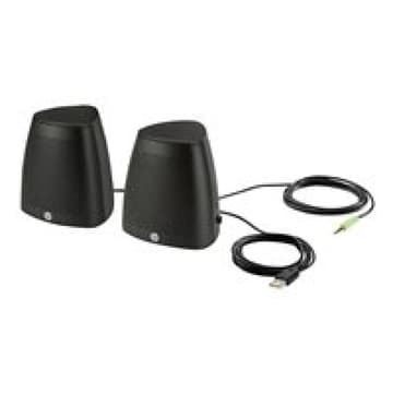 HP Black S3100 USB Speaker