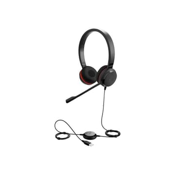 GN NETCOM Jabra Evolve 20 Special Edition MS Duo USB - Kunstleder