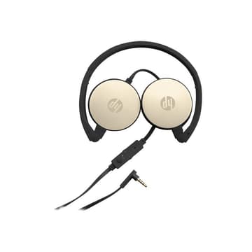 HP Stereo Headset H2800 Black w. Silk Gold