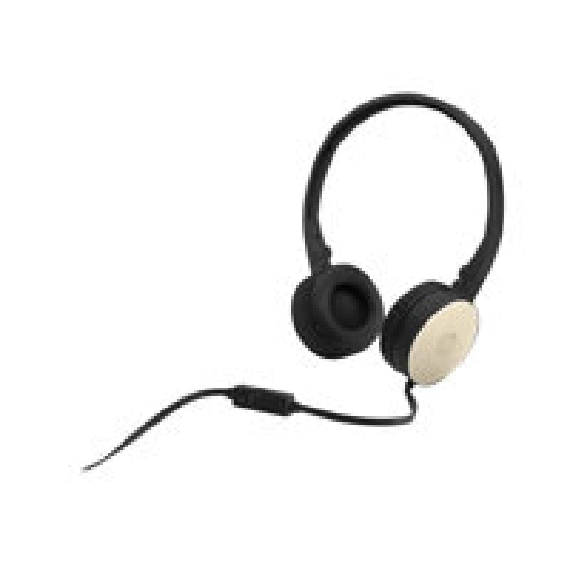 HP Stereo Headset H2800 Black w. Silk Gold