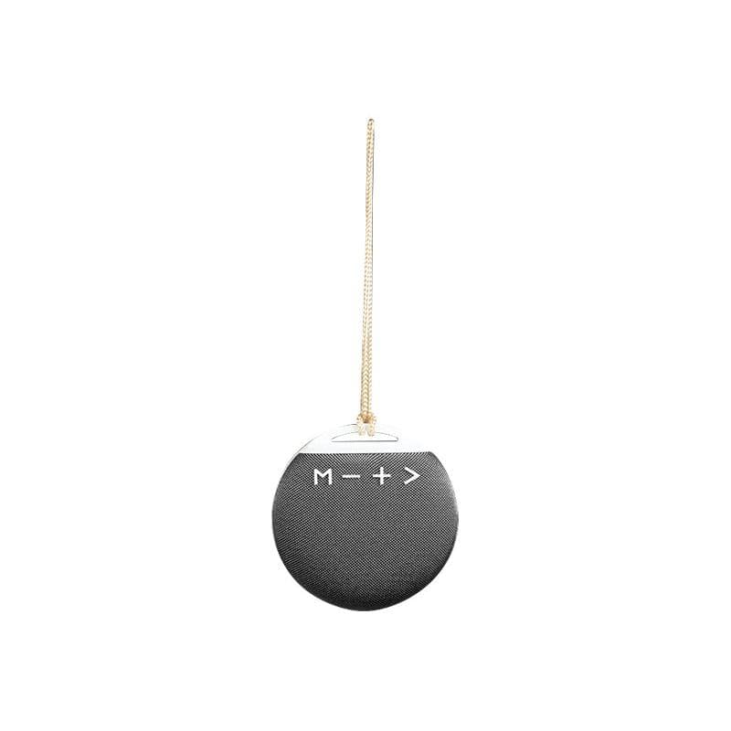 LOGILINK Bluetooth Lautsprecher rund, kompakt, weiß/grau
