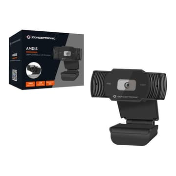 CONCEPTRONIC Webcam AMDIS 1080P Full HD Webcam+Microphone sw