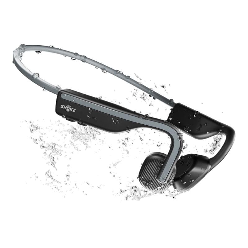 AFTERSHOKZ Shokz OpenMove Grey Knochenschall-Sportkopfhörer Bluetooth Open-Ear