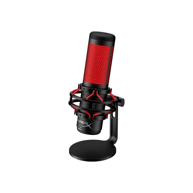 KINGSTON HyperX QuadCast(Schwarz, kabelgebunden, USB-A auf Mini USB-B)