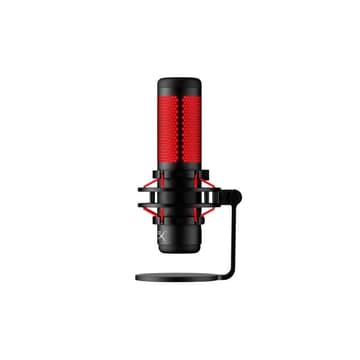 KINGSTON HyperX QuadCast(Schwarz, kabelgebunden, USB-A auf Mini USB-B)