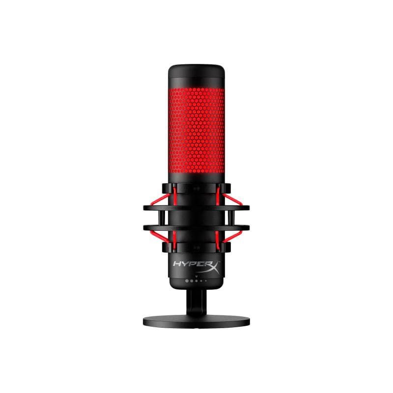 KINGSTON HyperX QuadCast(Schwarz, kabelgebunden, USB-A auf Mini USB-B)