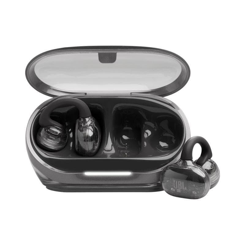 JBL Soundgear Clips TWS Open-Ear-Kopfhörer, IP54, Ghost Black