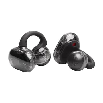 JBL Soundgear Clips TWS Open-Ear-Kopfhörer, IP54, Ghost Black