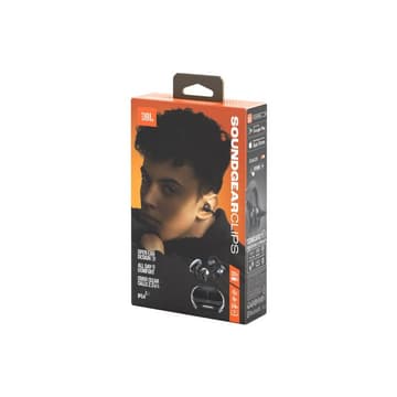 JBL Soundgear Clips TWS Open-Ear-Kopfhörer, IP54, Ghost Black