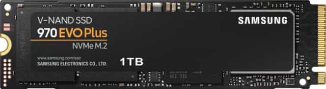 1TB Samsung SSD 970 EVO Plus, M.2 2280 PCIe 3.0 x4 1TB Samsung SSD 970 EVO Plus, M.2 2280 PCIe 3.0 x4