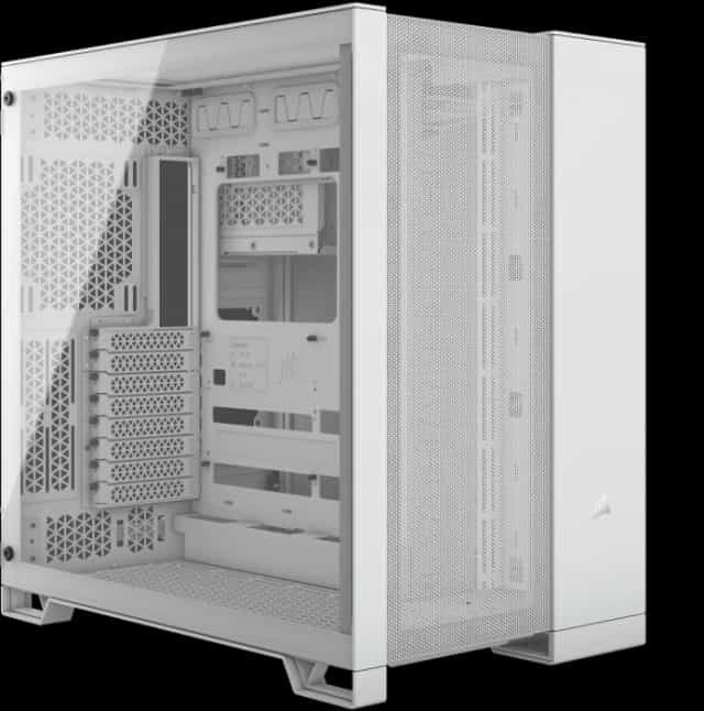 Corsair 6500D Airflow, weiß, Glasfenster Corsair 6500D Airflow, weiß, Glasfenster