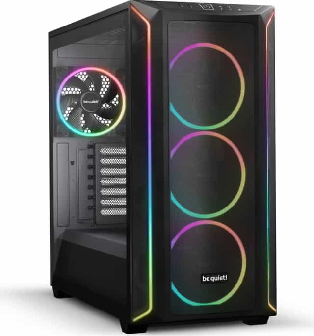be quiet! Shadow Base 800 FX Black, Glasfenster, schallgedämmt be quiet! Shadow Base 800 FX Black, Glasfenster, schallgedämmt