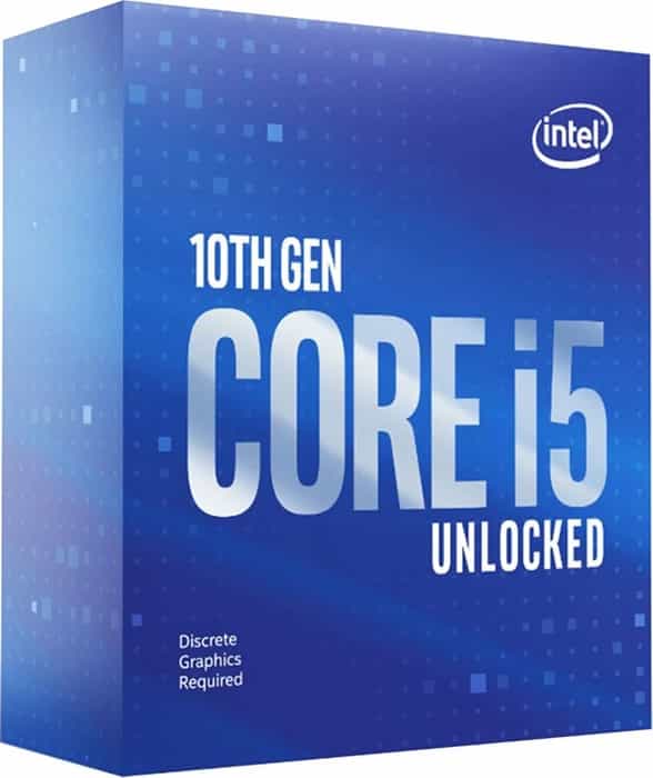 Intel Core i5-10600KF, 4.10-4.80GHz Intel Core i5-10600KF, 4.10-4.80GHz