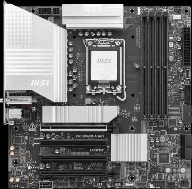 MSI PRO B860M-A WIFI MSI PRO B860M-A WIFI