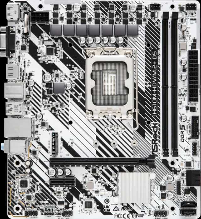 ASRock H610M-HDV/M.2+ D5 ASRock H610M-HDV/M.2+ D5
