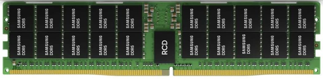 Samsung RDIMM 64GB, DDR5-5600, CL46, 2RX4, reg ECC