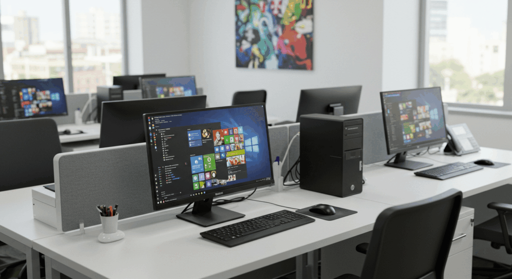 Büro-PCs mit Windows 11