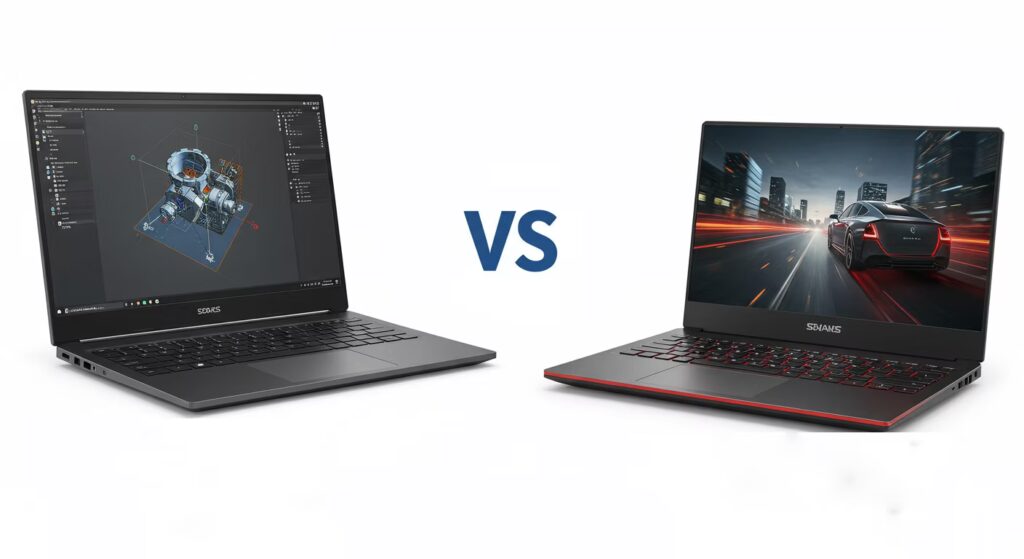 CAD-Laptop vs. Gaming-Laptop