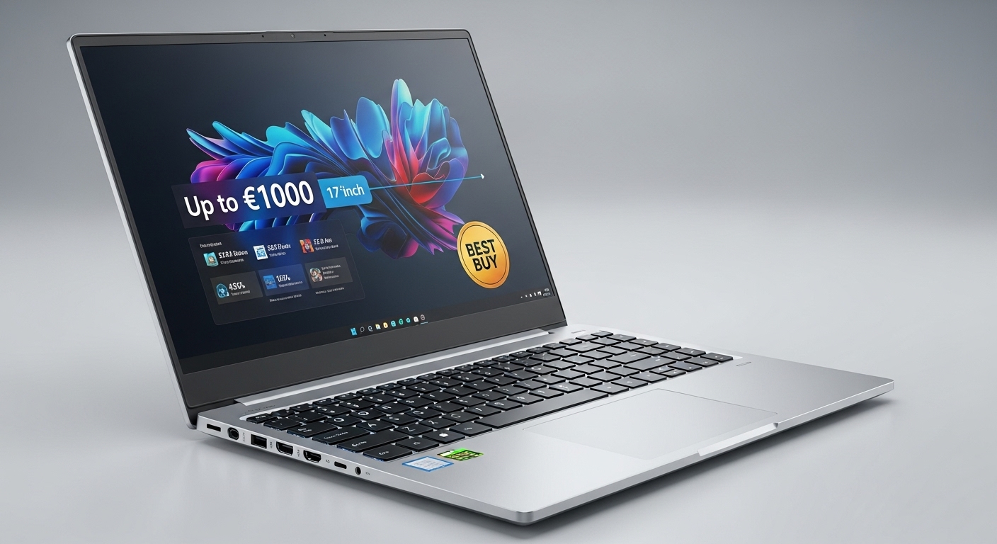 Bester Laptop bis 1000 Euro 17 Zoll