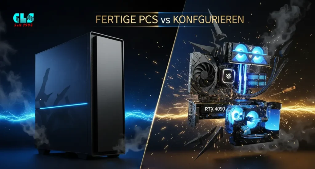 Fertige PCs oder selbst konfigurieren – Was lohnt sich mehr?