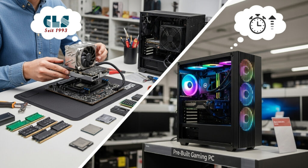 Kostenvergleich: PC selbst bauen vs. fertig kaufen – Was ist wirklich günstiger?