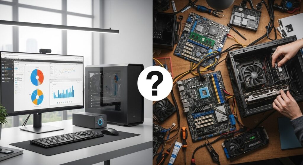 Professionellen Office-PC kaufen oder selbst konfigurieren