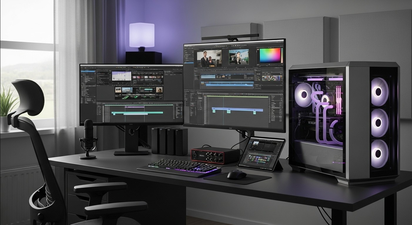 PC für Videobearbeitung
