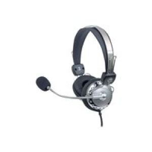 MANHATTAN Sound Headset MANHATTAN SLIM LINE [gy/bk] 