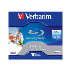  VERBATIM MED BD-R Verbatim 50GB 6x 10er JC Blu-Ray  