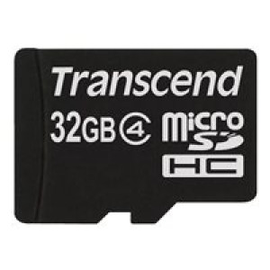  TRANSCEND SDHC CARD MICRO 32GB CLASS 4  