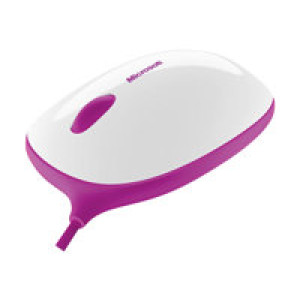  MICROSOFT MS Express Mouse Mac/Win USB white/pink Mäuse 