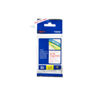 Brother TZE232 Ruban Red/Blanc 12mm 